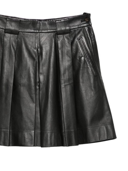 LEATHER SKIRT