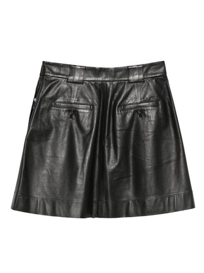LEATHER SKIRT