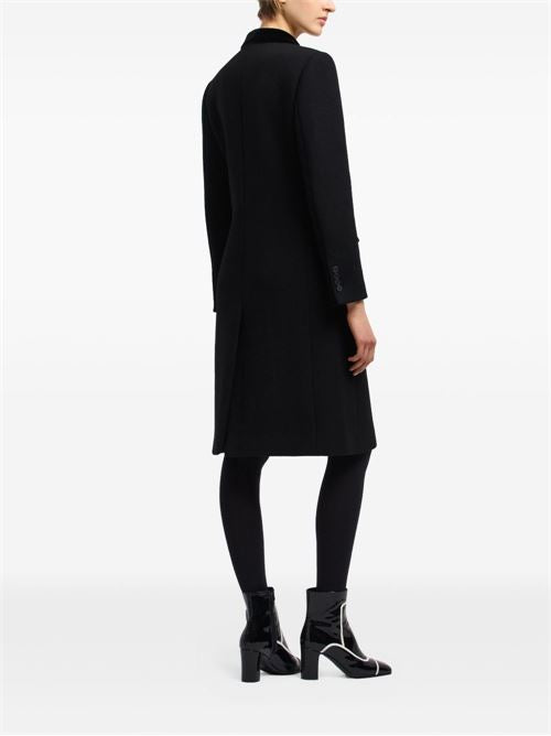 WOOL SINGLE-BREASTED COAT