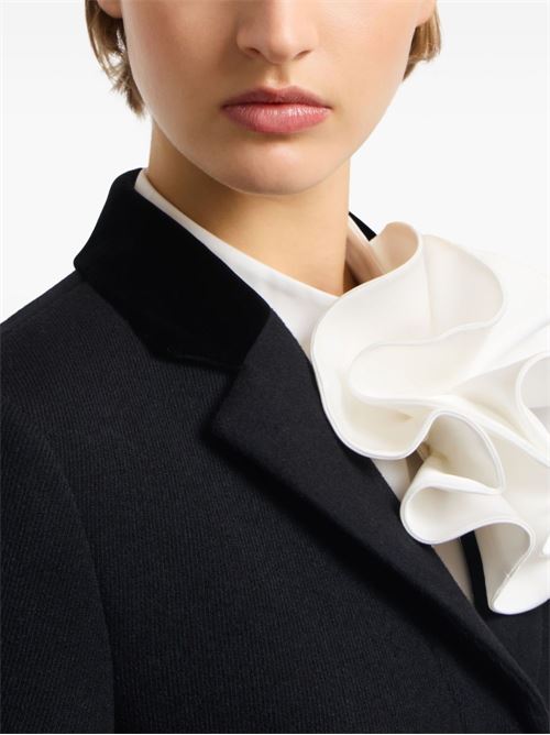 WOOL SINGLE-BREASTED COAT