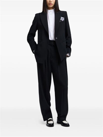 BELTED TROUSERS