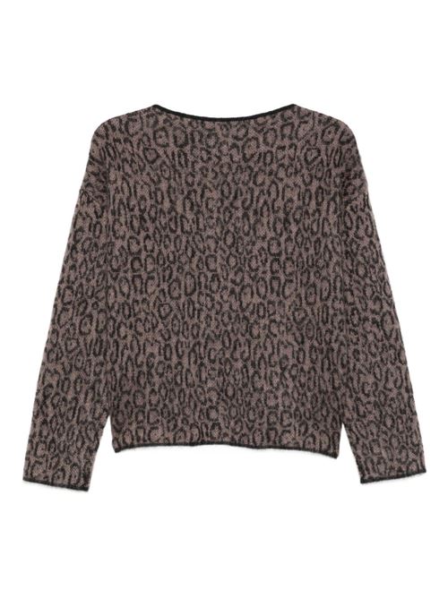 WOOL BLEND CREWNECK SWEATER
