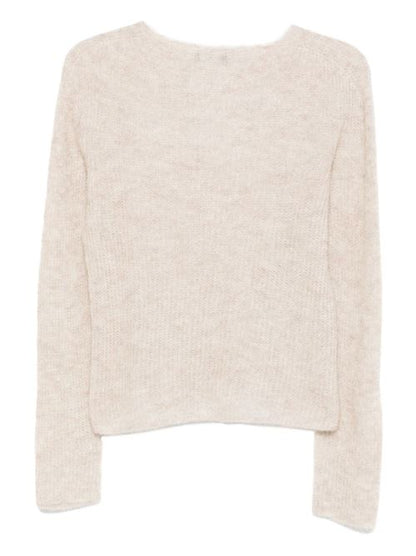 WOOL BLEND CREWNECK SWEATER