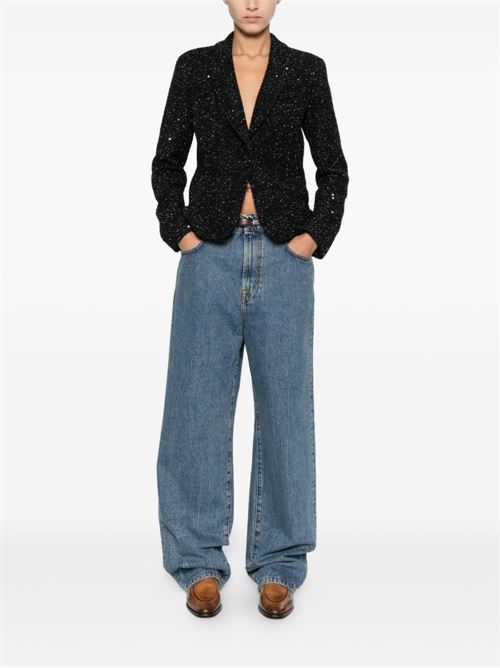 LUREX SINGLE-BREASTED JACKET