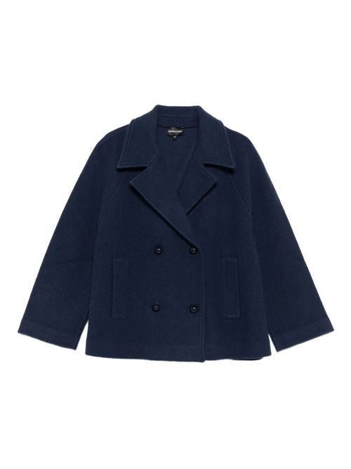 WOOL SINGLE-BREASTED COAT