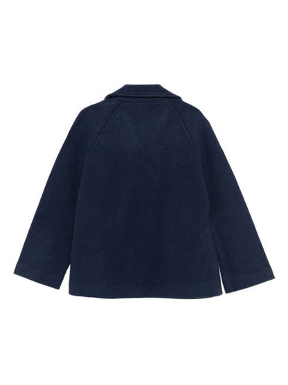 WOOL SINGLE-BREASTED COAT