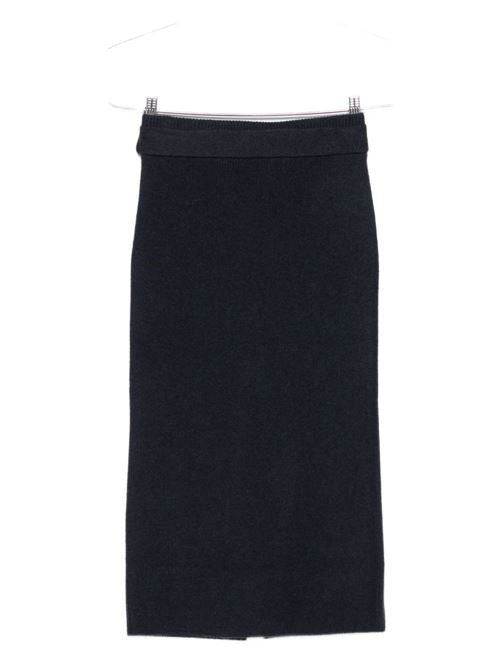 WOOL MIDI SKIRT