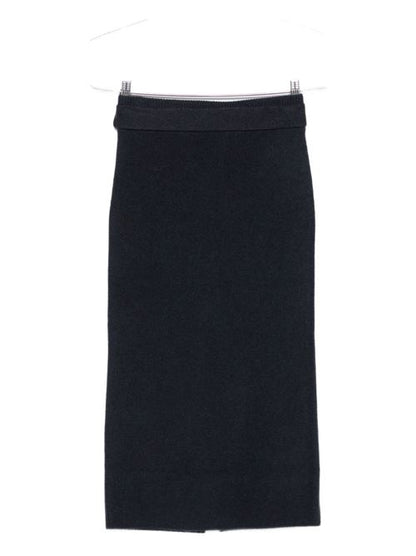 WOOL MIDI SKIRT