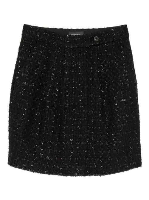 WOOL BLEND MINI SKIRT