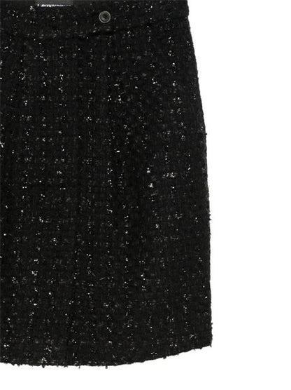 WOOL BLEND MINI SKIRT