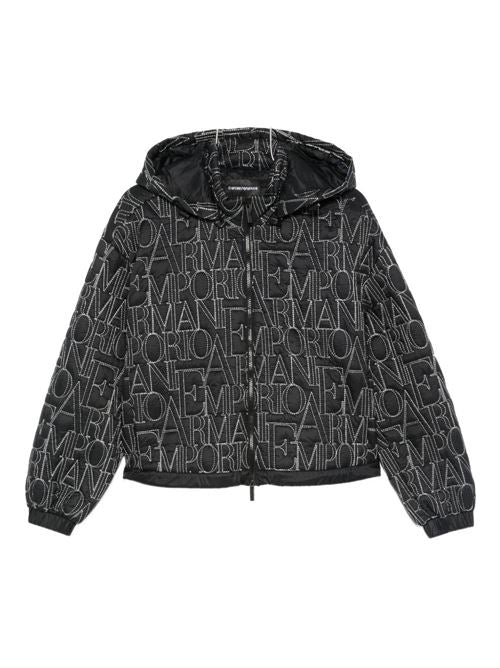 ALLOVER LOGO NYLON BLOUSON JACKET