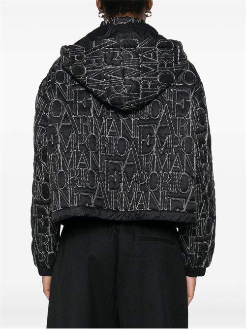 ALLOVER LOGO NYLON BLOUSON JACKET
