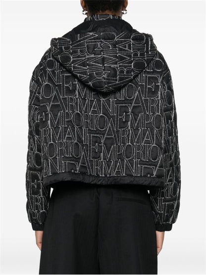 ALLOVER LOGO NYLON BLOUSON JACKET