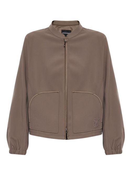 ZIPPED BLOUSON JACKET