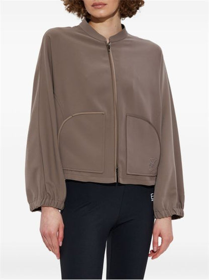 ZIPPED BLOUSON JACKET