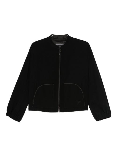 ZIPPED BLOUSON JACKET