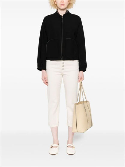 ZIPPED BLOUSON JACKET