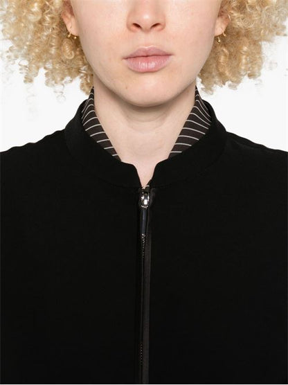 ZIPPED BLOUSON JACKET