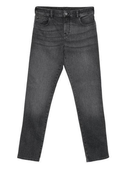 MEDIUM WAIST DENIM JEANS