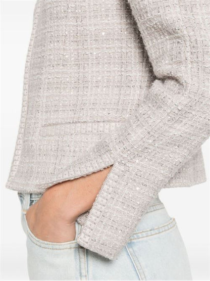 WOOL BLEND BLAZER JACKET