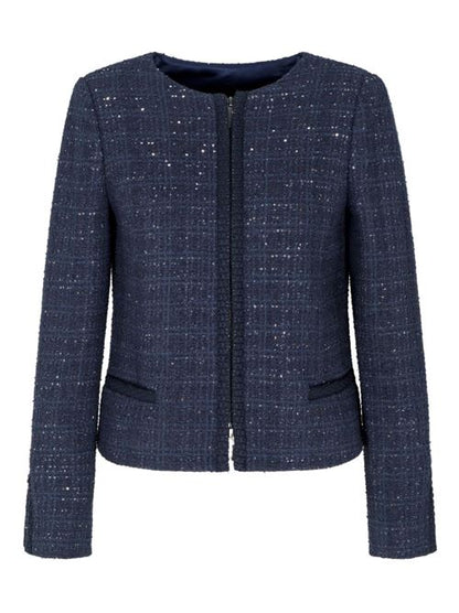WOOL BLEND BLAZER JACKET