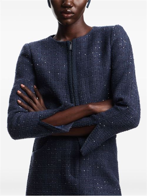 WOOL BLEND BLAZER JACKET