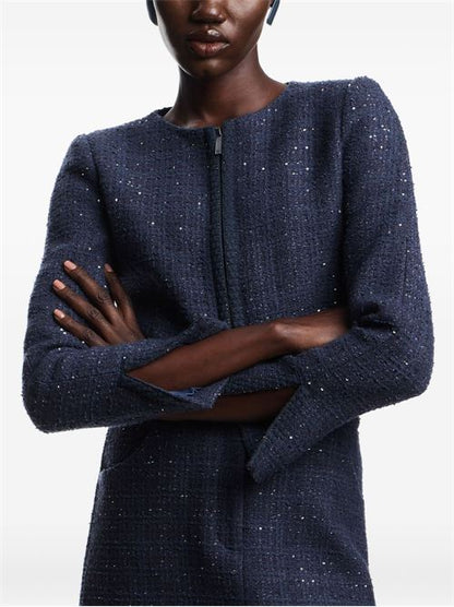 WOOL BLEND BLAZER JACKET