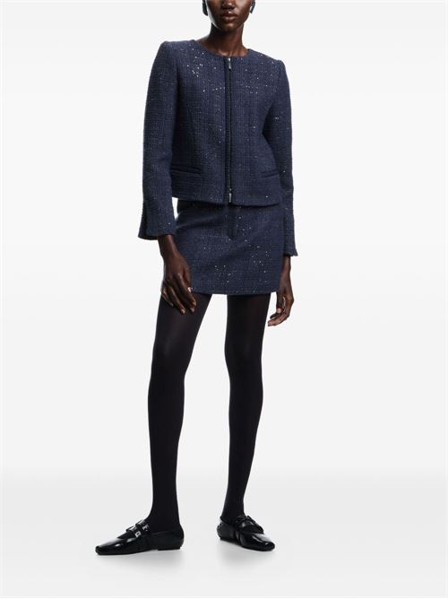WOOL BLEND BLAZER JACKET