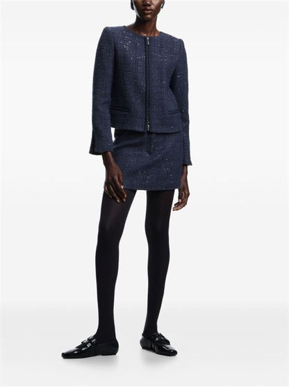 WOOL BLEND BLAZER JACKET