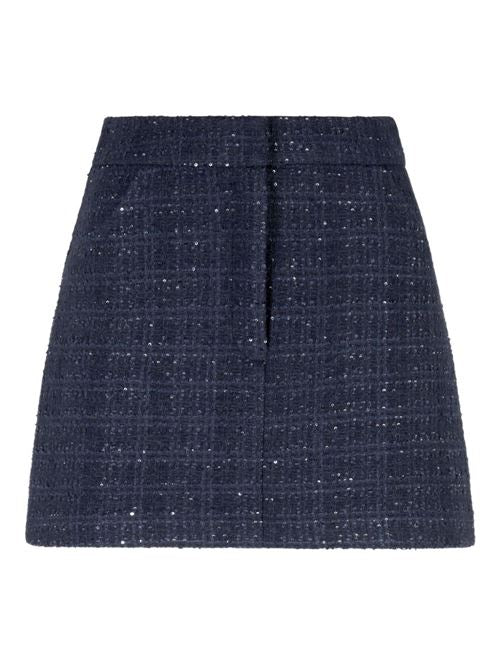 WOOL BLEND MINI SKIRT
