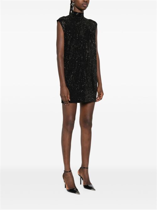 WOOL BLEND MINI DRESS