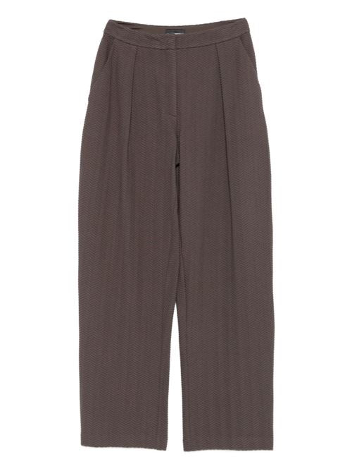 COTTON BLEND TROUSERS