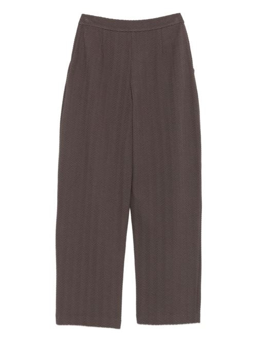 COTTON BLEND TROUSERS