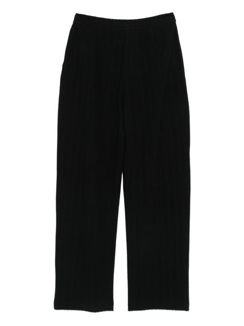 COTTON BLEND TROUSERS