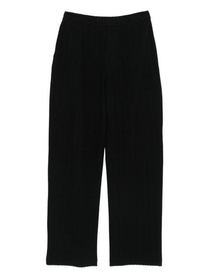 COTTON BLEND TROUSERS