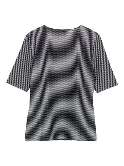 PRINTED CREWNECK TOP