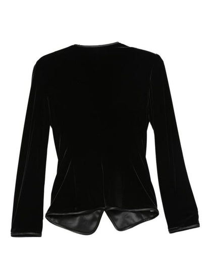 VELVET BLAZER JACKET