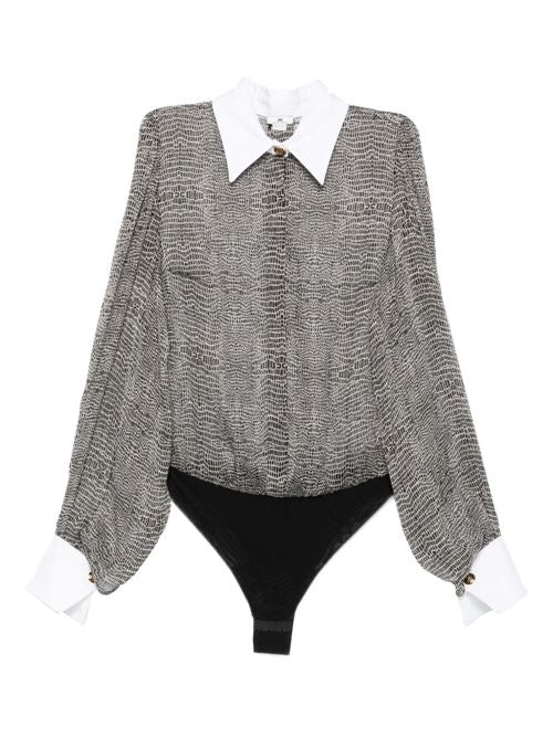 SILK SHIRT BODYSUIT