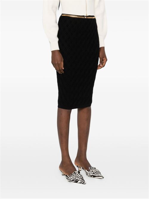 KNITTED MIDI SKIRT