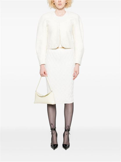 KNITTED MIDI SKIRT