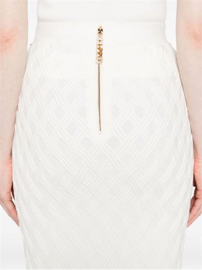 KNITTED MIDI SKIRT