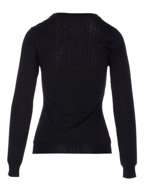 WOOL BLEND CREWNECK SWEATER