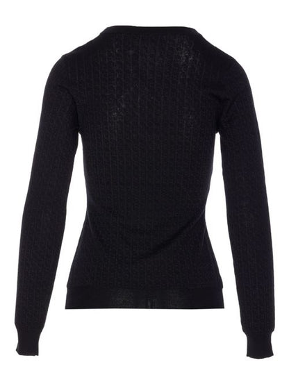 WOOL BLEND CREWNECK SWEATER