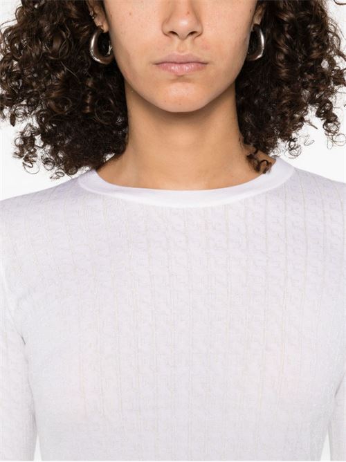 WOOL BLEND CREWNECK SWEATER