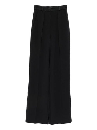 FLARED-LEG TROUSERS