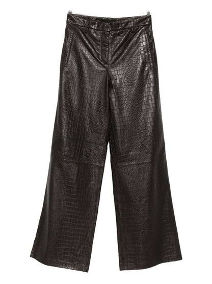 LEATHER TROUSERS