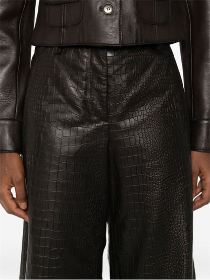 LEATHER TROUSERS