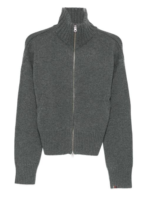 CASHMERE ZIPPED CARDIGAN