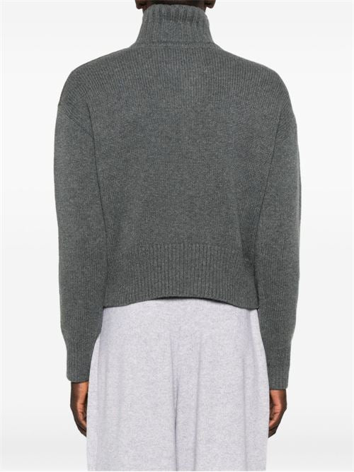 CASHMERE ZIPPED CARDIGAN