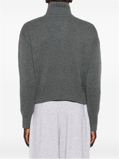 CASHMERE ZIPPED CARDIGAN